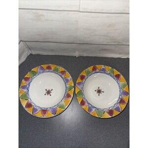 the sweet shoppe by sango Sue Zipkin Bowls  Lot Of 2 Peach Cobbler